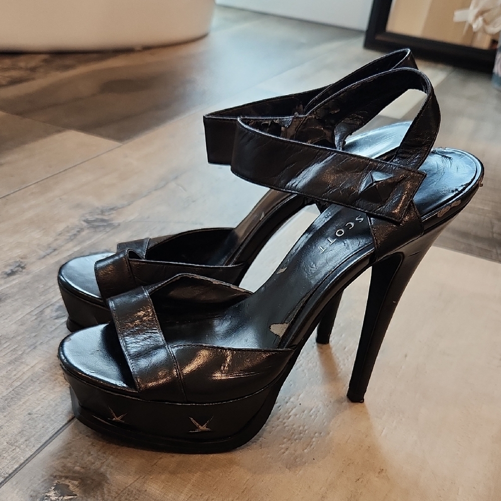 Blake Scott Black High Heels Size 7.5